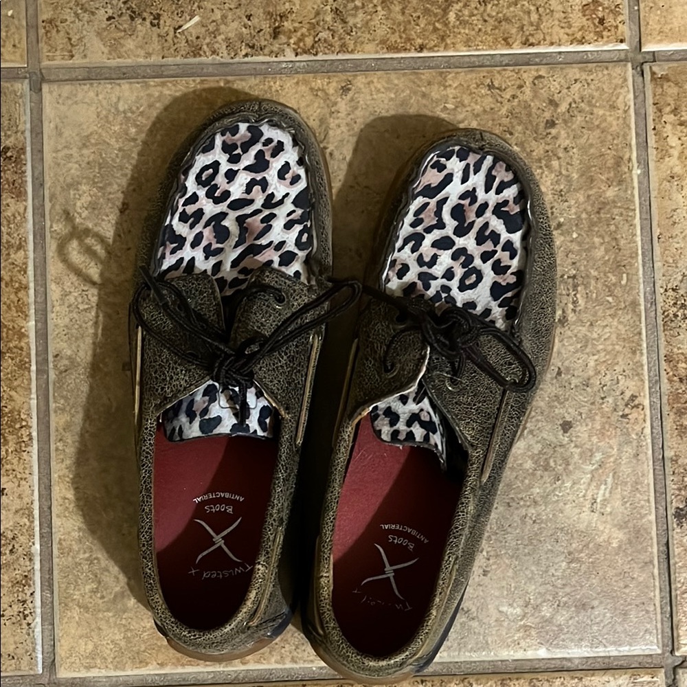 Leopard Print Casual Shoes